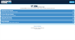 Desktop Screenshot of m.annonces-marine.com